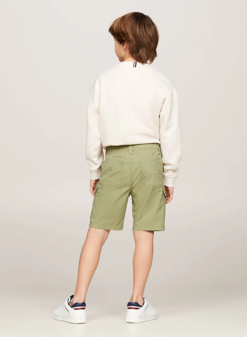 TOMMY HILFIGER Hilfiger Monotype Straight Cargo Shorts