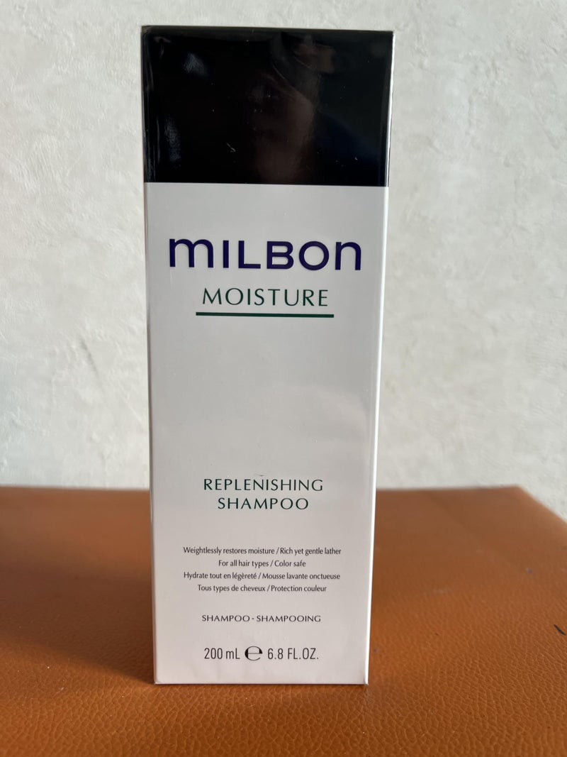 Milbon Moisture Replenishing Shampoo 6.8 oz - Image 1