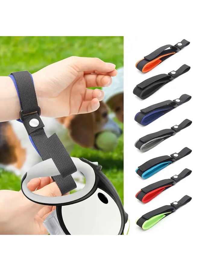 مقود الكلاب الأزرق العقعق المضاد للسقوط، حزام قابل للسحب يحرر اليدين، ومشد مضاد للسرقة للحيوانات الأليفة الصغيرة والمتوسطة - Image 4