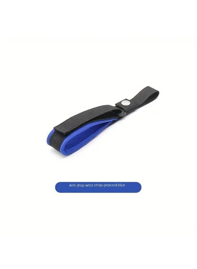 مقود الكلاب الأزرق العقعق المضاد للسقوط، حزام قابل للسحب يحرر اليدين، ومشد مضاد للسرقة للحيوانات الأليفة الصغيرة والمتوسطة - Image 1