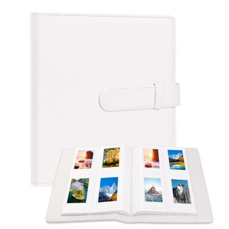 256 Photos Album for Fujifilm Instax Mini Camera Polaroid 2x3 Zink Pictures Photo Album Book for Fujifilm Instax Mini 11 12 9 90 70 40 8 Instant Camera For Instax Mini Instant Film White - Image 2