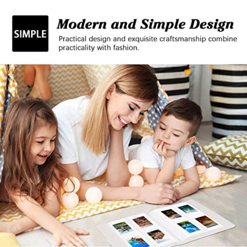 256 Photos Album for Fujifilm Instax Mini Camera Polaroid 2x3 Zink Pictures Photo Album Book for Fujifilm Instax Mini 11 12 9 90 70 40 8 Instant Camera For Instax Mini Instant Film White - Image 4