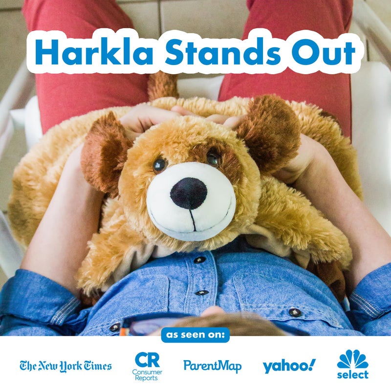 Harkla Weighted Lap Animal for Kids (5lbs) - Includes Dog Cover and Inside Weight - Weighted Stuffed Animals Help with ASD & SPD - Image 2