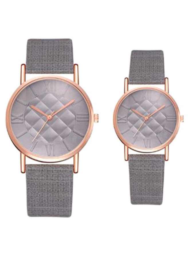 NIBEMINENT - Analog Watch And Bracelet Set - Image 1