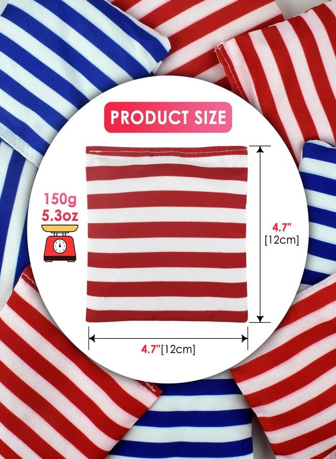 TINDTOP Small Bean Bags for Tossing (4.7 * 4.7inch, 150g/5.3oz), Cornhole Outdoor Toss Gaming Colorful Canvas Carnival Games Kids Throwing Games for Kids (8 Pack) - Image 3