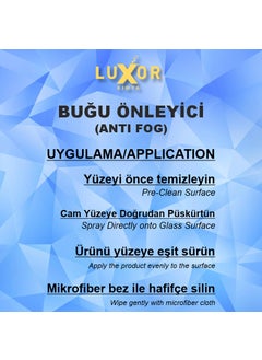 Luxor Kimya Anti-Fog 200 ml  - Image 3