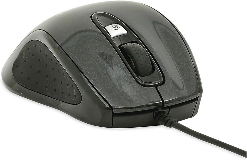 Innovera IVR61014 USB 20 Right Hand Use FullSize Wired Optical Mouse  Black - Image 2