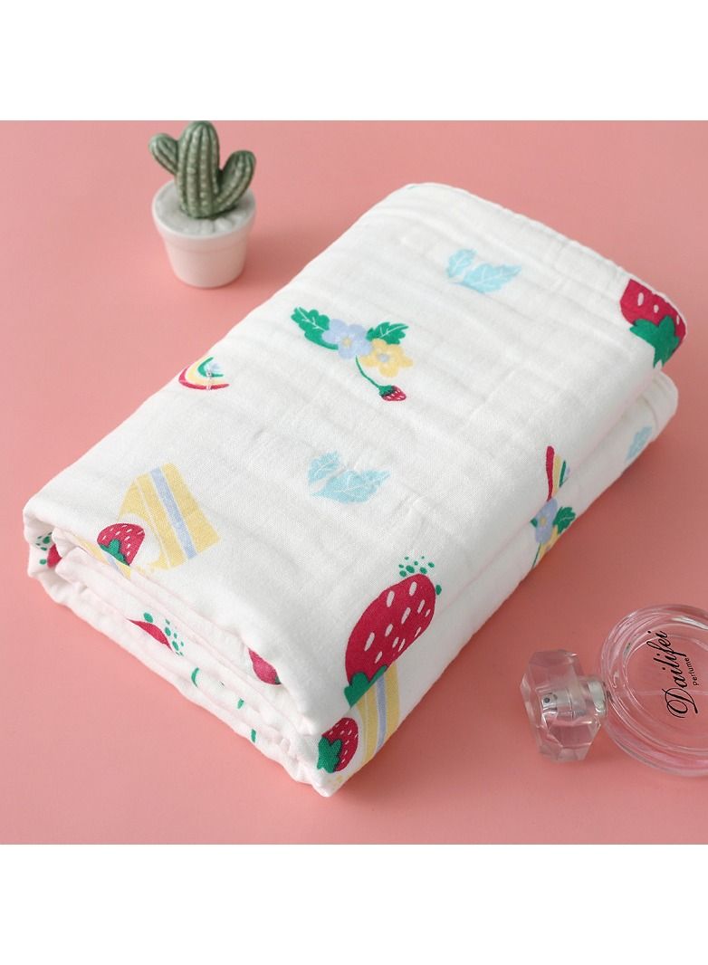 Pure Cotton Cartoon Printed Bath Towel