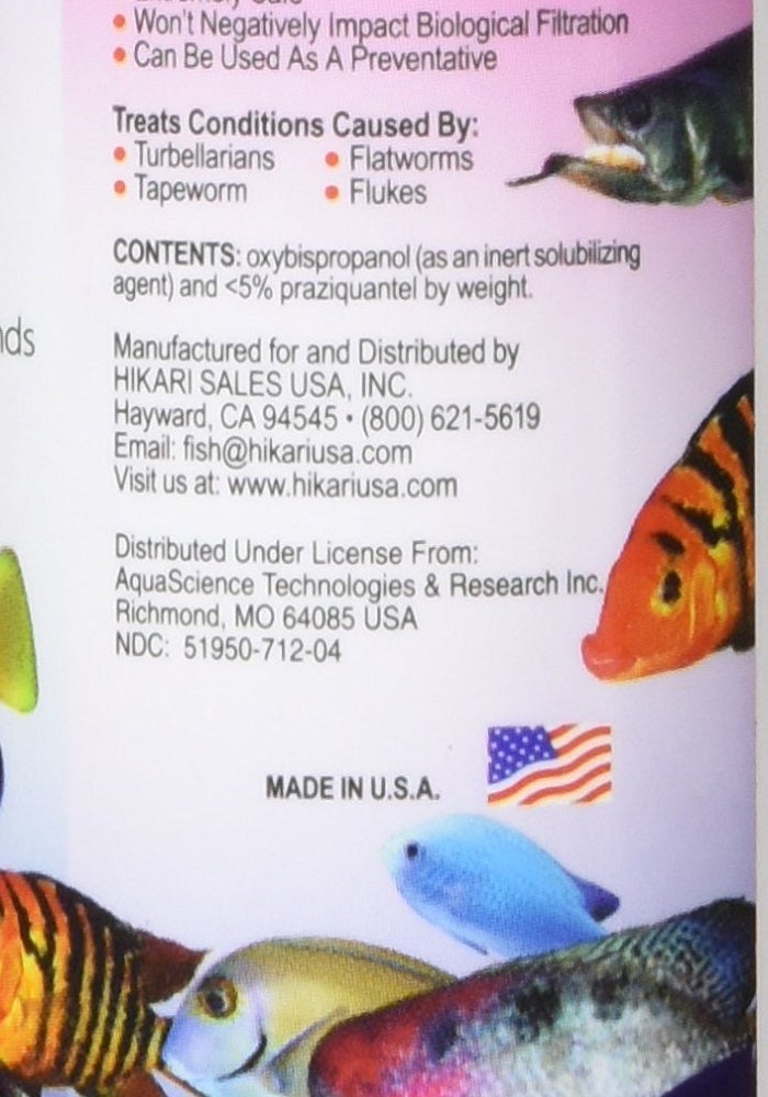 Hikari Usa AHK73254 fish Prazipro for Aquarium, 4-Ounce - Image 2