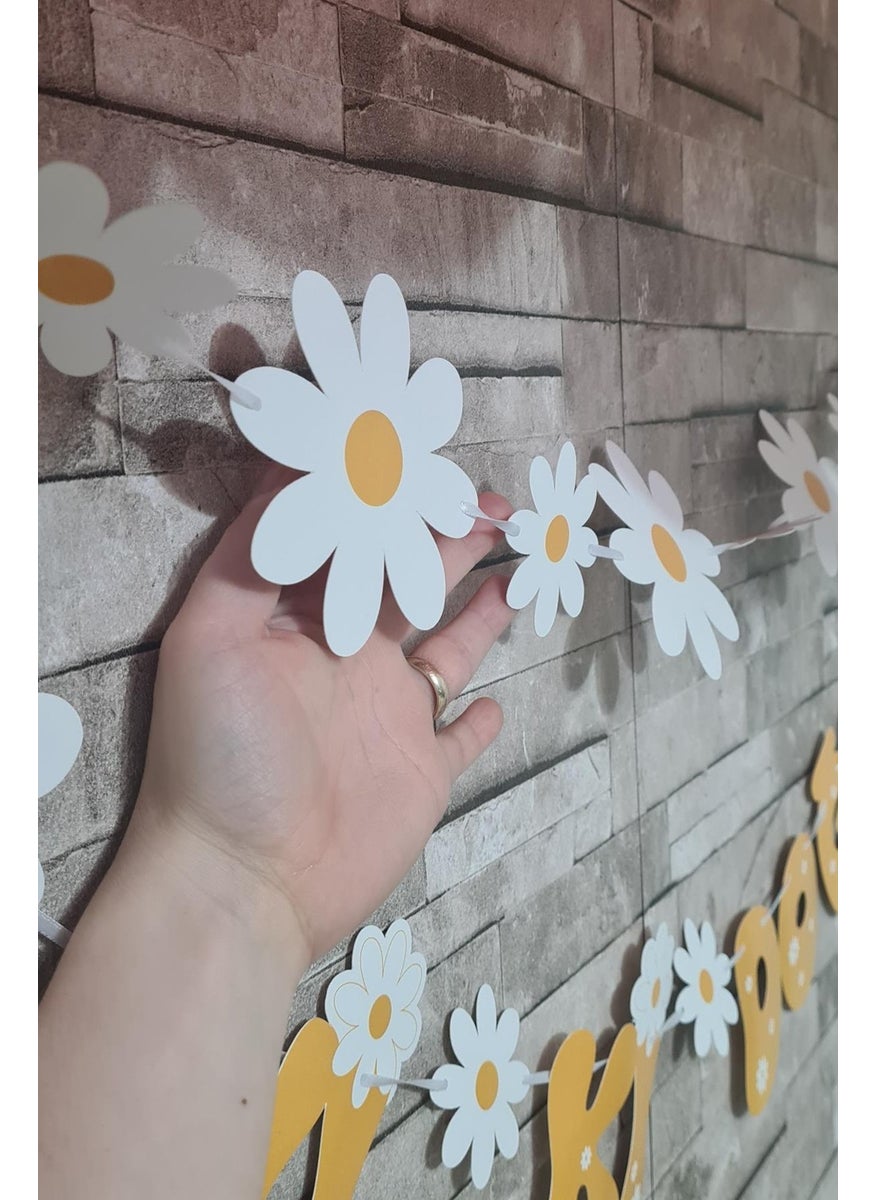 Daisy Theme Set of 2 Banner Happy Birthday Daisy Concept Wall Decoration - pzsku/ZF86939C6BC425A4390A7Z/45/_/1731017697/3f34f168-d2ba-4f9c-a849-f03c14920562