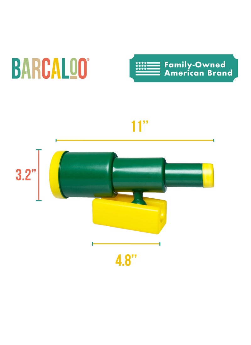 Barcaloo Barcaloo Kids Playset Telescope – Outdoor Backyard Playground Accessories for Kids Outdoors, Pirate Telescope for Swingset, Jungle Gym Accessories, Treehouse, Playset Accessories  - Image 2