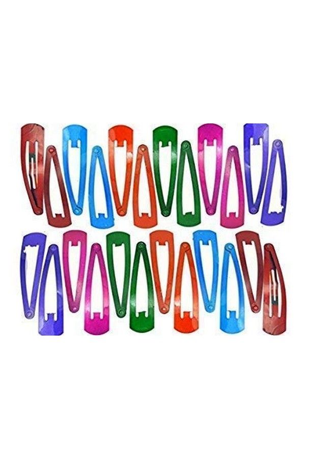 Drishti Original Hair Tic Tac Mix Color Metal Mediam Size For Girls & Women Pack Of 12 Set Of 2 (12 Pair) - Image 3