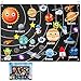 WATINC 44Pcs Outer Space Felt Story Board Set 35 Ft Solar System Universe Storytelling Flannel Interactive Play Kit with Hooks Astronaut Planets Alien Galaxy Reusable Wall Hanging Gift for Boys Girls - Image 2