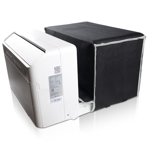 Garpernics Heavy Duty Air Conditioner Cover Outside Unit for Midea U Shaped 8000/10000/120000 BTU Garpernics Window AC Winter Cover Outdoor with Straps Dust-proof waterproof - Image 1