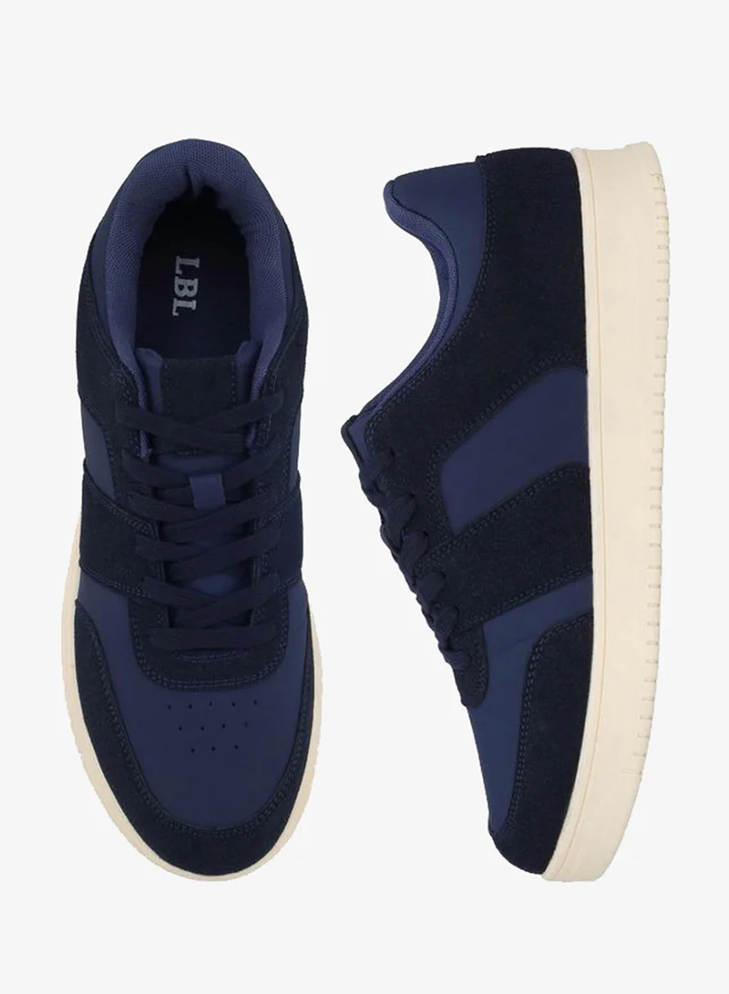 ال بي ال من شو اكسبرس Men Panelled Lace-Up Ankle Sneakers