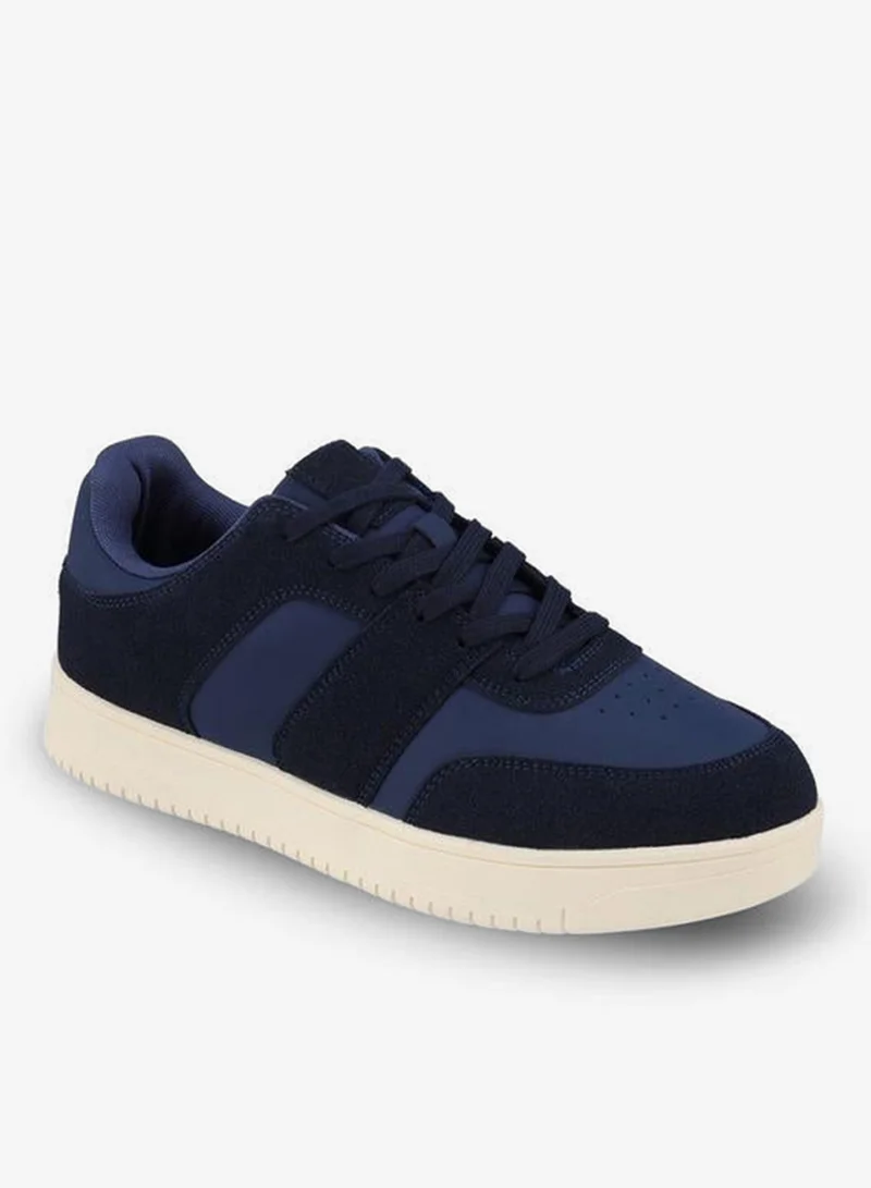 ال بي ال من شو اكسبرس Men Panelled Lace-Up Ankle Sneakers