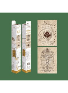 HARRY POTTER - MAP AND SCHOOL LIST - (BOXED POSTERS) By Pyramid
