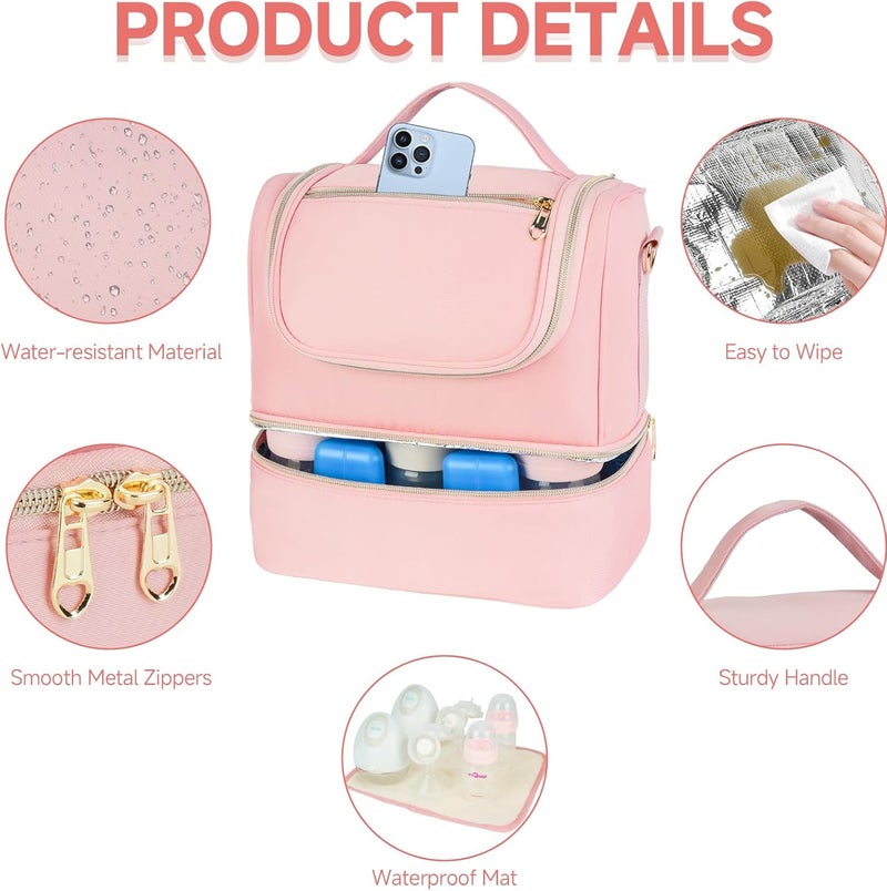 Jaffzora Wearable Breast Pump Bag with Cooler - Image 5