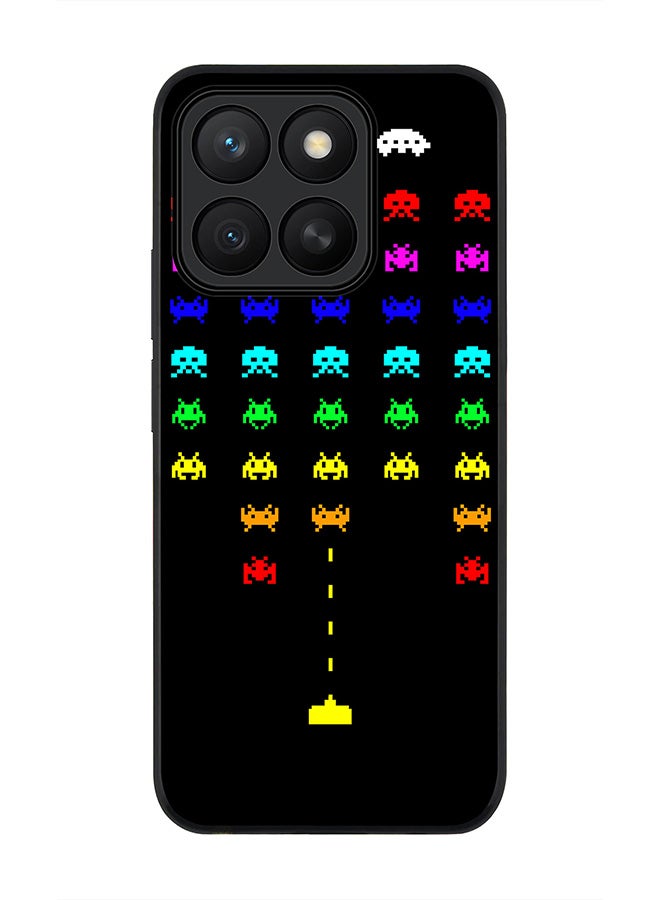 Stylizedd For Honor X8c Case,Slim fit Camera Protection, Shockproof Thin Phone cover  - Space Invader