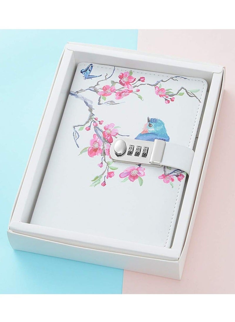 Y&D - Creative Password Lock Journal, Diary Digital Locking Notepad Book Combination Journal with lock A5 Planner Cover - Image 1