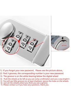 Y&D Creative Password Lock Journal, Diary Digital Locking Notepad Book Combination Journal with lock A5 Planner Cover  - Image 3