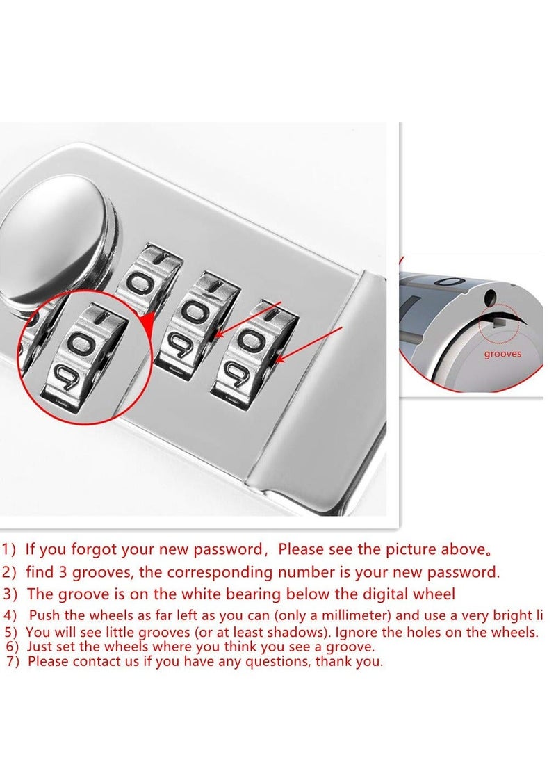 Y&D - Creative Password Lock Journal, Diary Digital Locking Notepad Book Combination Journal with lock A5 Planner Cover - Image 1