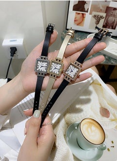 Ladies' Watch With Antique Style, Small Square, Diamond studded Quartz, High Beauty Belt, Ladies' Watch - pzsku/ZF869839CF9AB627F8550Z/45/_/1725602271/8e42082e-533b-453e-ad5f-47e42a310428