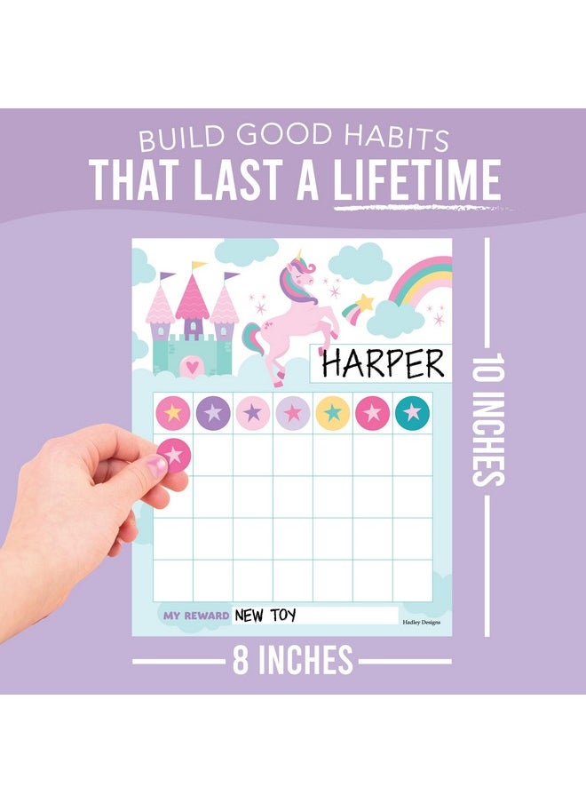 Hadley Designs Hadley Designs Sticker Chart For Kids Behavior - 25-pack Sticker Reward Chart For Kids, Sticker Charts For Kids Incentives, Star Chart For Kids Behavior, Incentive Chart For Home and Classroom Use  - Image 4