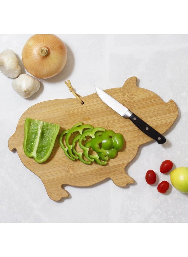 Totally Bamboo Pig Cutting Board - Image 3