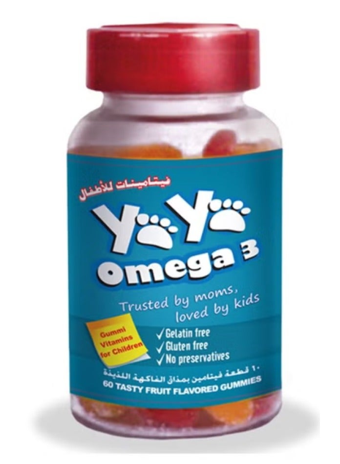 أوميغا 3 60 علكة