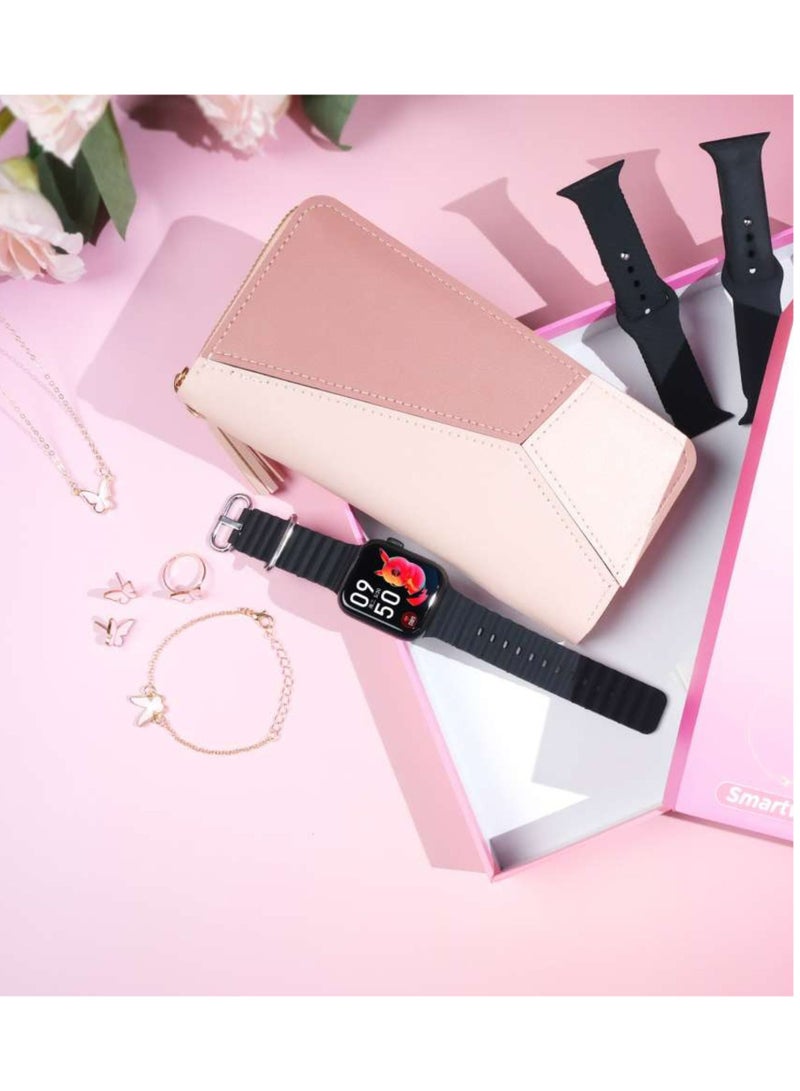 modio U94 Mini Smartwatch (Diamond Jewellery+ Clutch Bag) 36mm/ 3 Pairs Strap/ Strap Lock  - Image 4