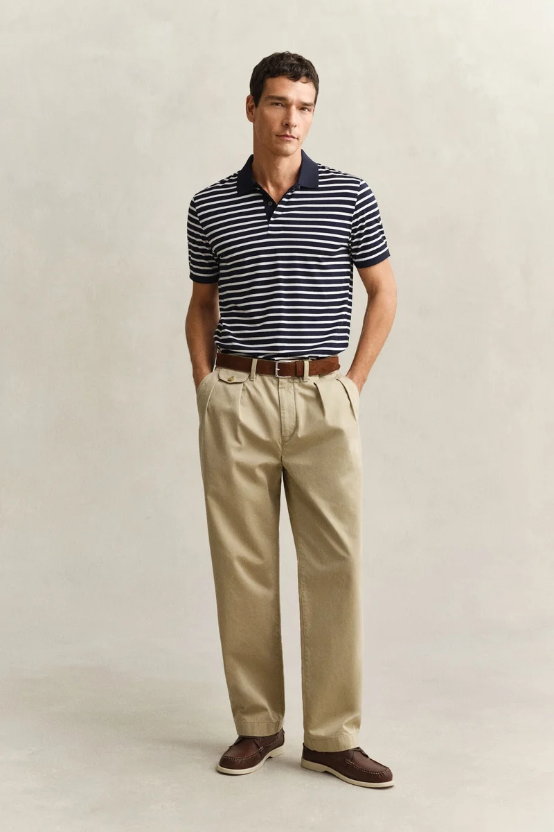 GANT Pima Cotton Striped Polo Shirt