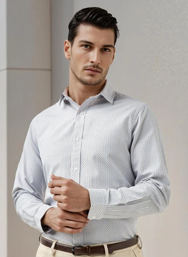 Splash FAV Striped Regular Fit Shirt