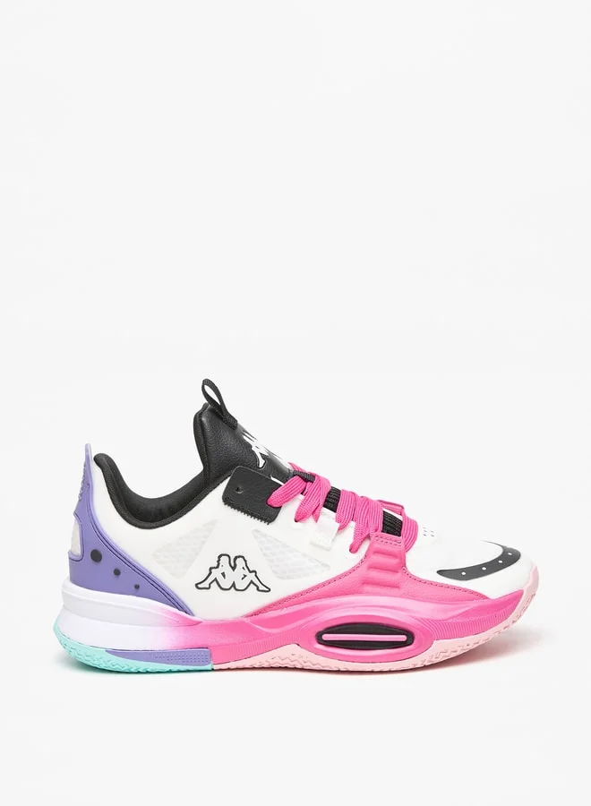 كابا Women's Colourblock Lace-Up Trainer Shoes