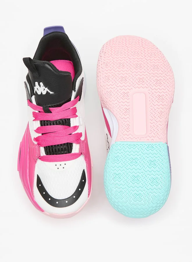 كابا Women's Colourblock Lace-Up Trainer Shoes