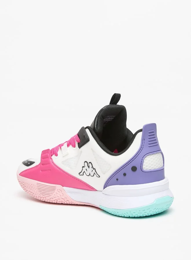 كابا Women's Colourblock Lace-Up Trainer Shoes