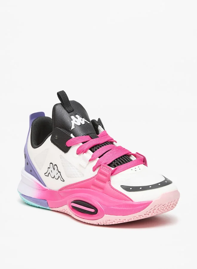 كابا Women's Colourblock Lace-Up Trainer Shoes