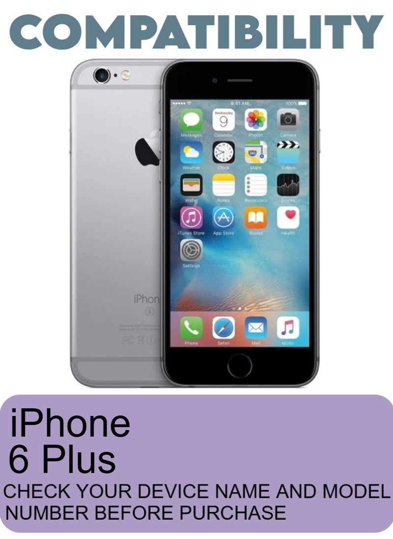 RAYON 2 Pack Tempered Glass Screen Protector 5D Designed For iPhone 6 Plus Full Screen Coverage And Bubble Free - Image 2