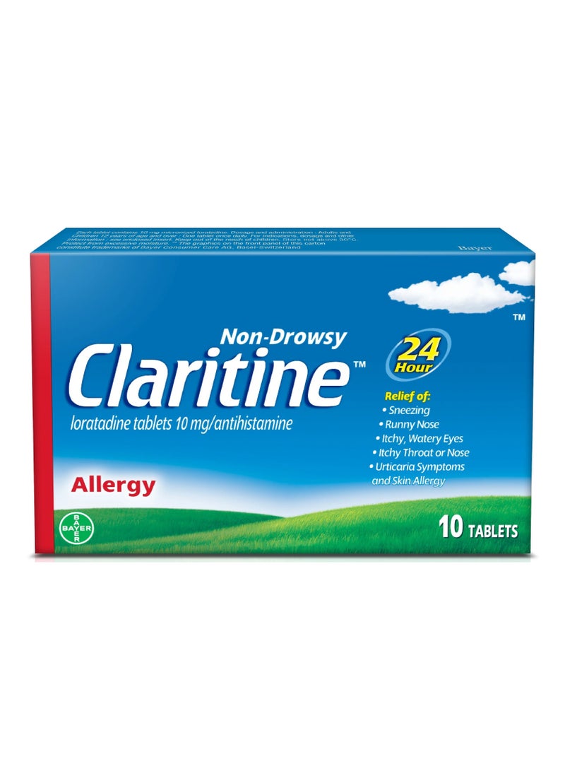Claritine Allergy Pain Relief 10 Mg Capsules 10 Pieces 10 Capsules (10 mg)