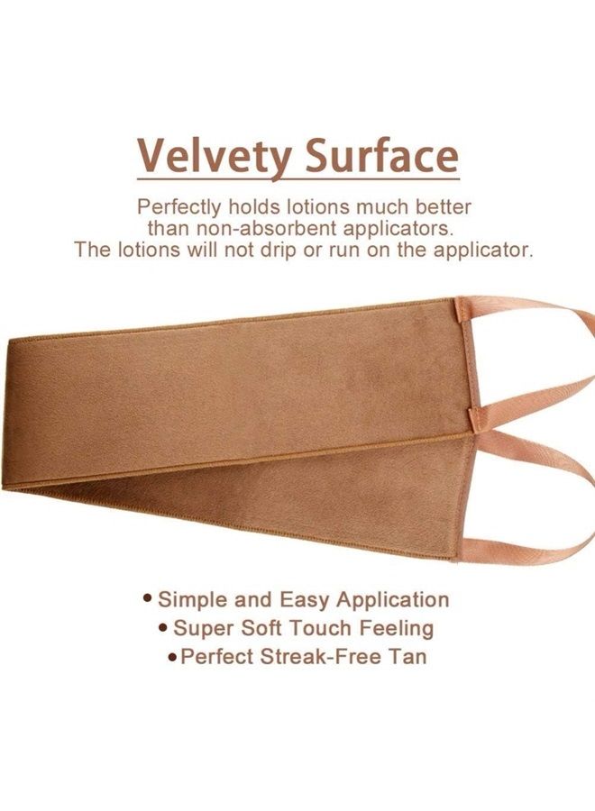 G GAIYAH GAIYAH Self Tanning Mitt Applicator Kit, With Back Lotion Applicators For Your Back, Exfoliator Glove and Finger Face Mitt  - Image 5