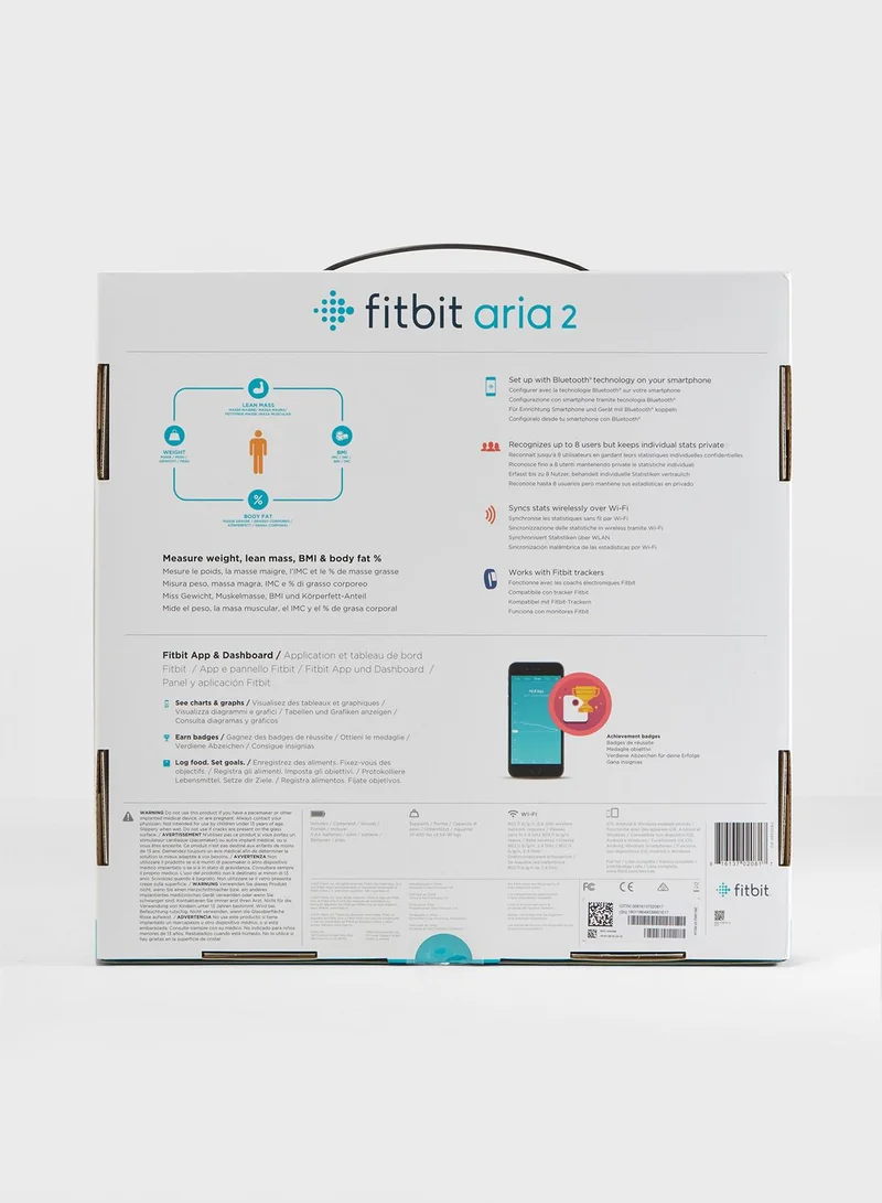 Fitbit Aria 2 WiFi Smart Scale