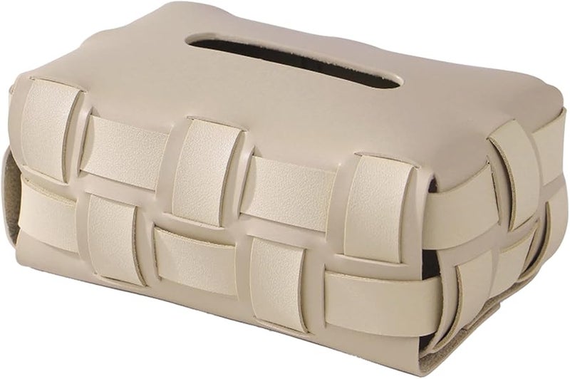 Double Compartment Tissue Dispenser Holder Creative Paper Storage Case Color B - Image 2