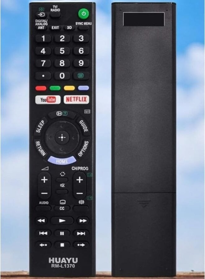 TV RM-L1370 Replacement Remote Control fit for Sony SMART LED HD TV KD-65X8508C - Image 2