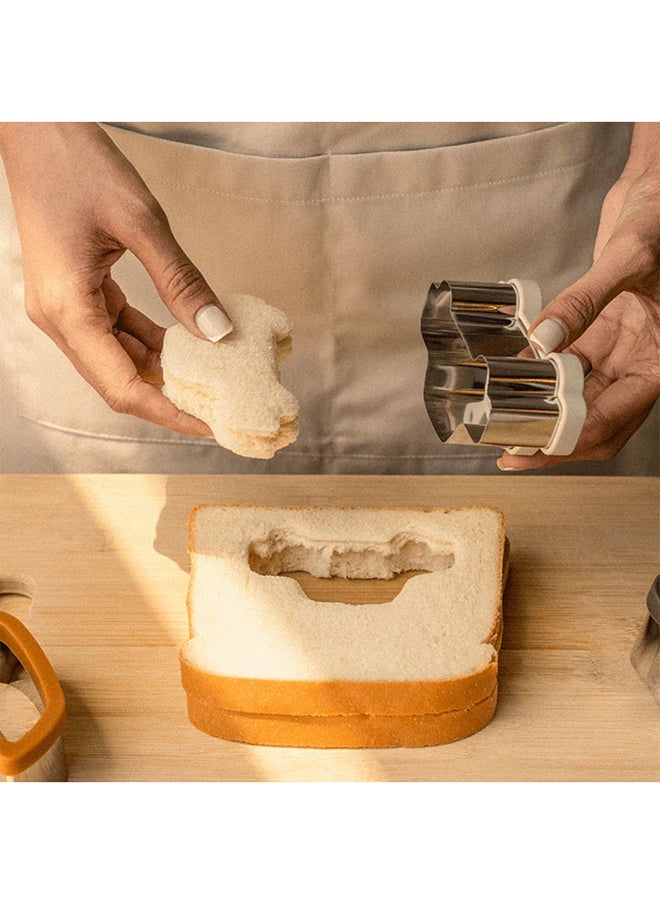 Citron - Sandwich Cutters, Set Of 4, Vehicles - Image 1