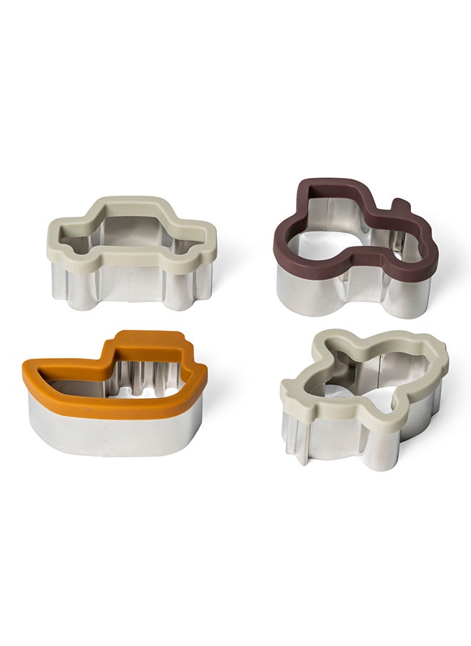 Citron - Sandwich Cutters, Set Of 4, Vehicles - Image 1