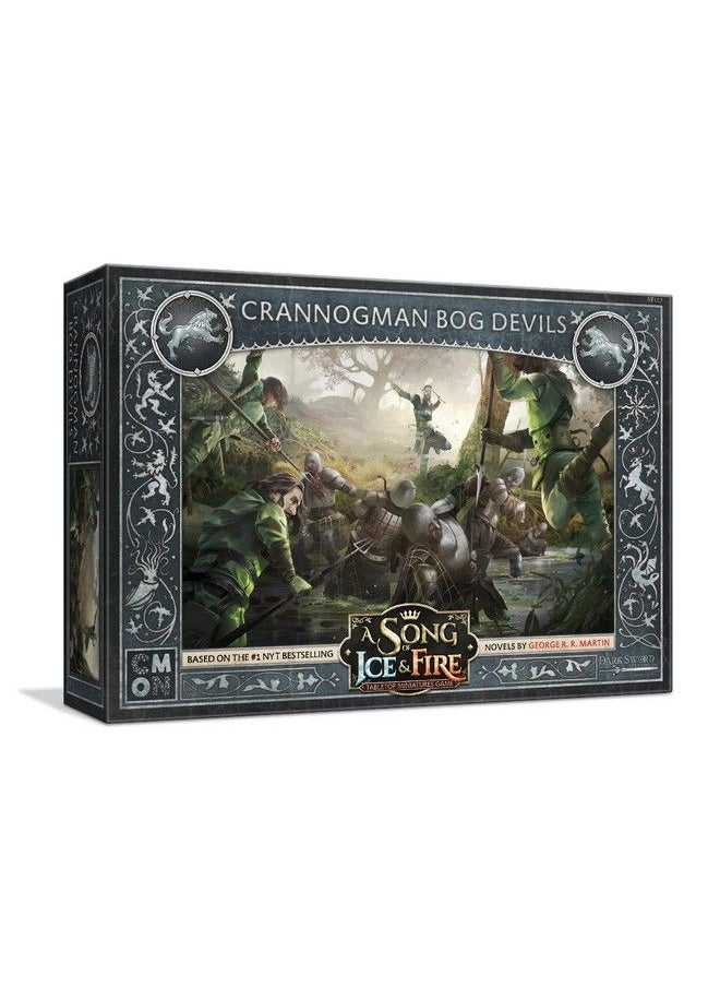 CMON - A Song Of Ice And Fire Tabletop Miniatures Game Crannogmen Bog Devils Unit Box ; Strategy Game For Teens And Adults ; Ages 14+ ; 2+ Players ; Average Playtime 4560 Minutes ; Made By Cmon - Image 1