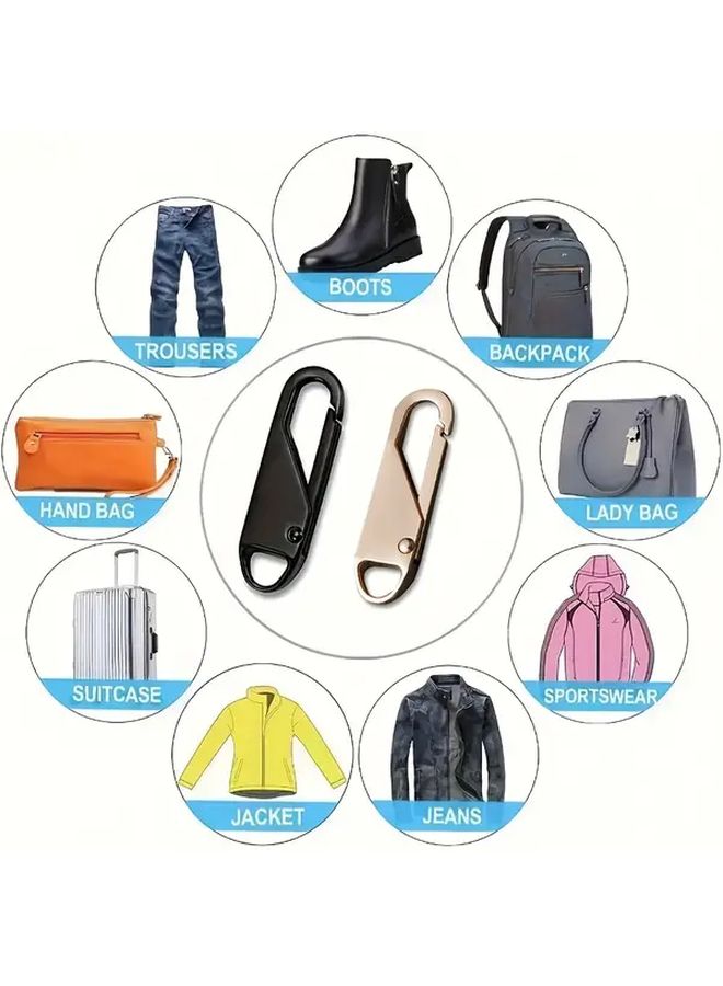 Instant Repair Zipper Pulls 4 Colors For Travel Bags Clothing Backpacks Handbags - Image 5