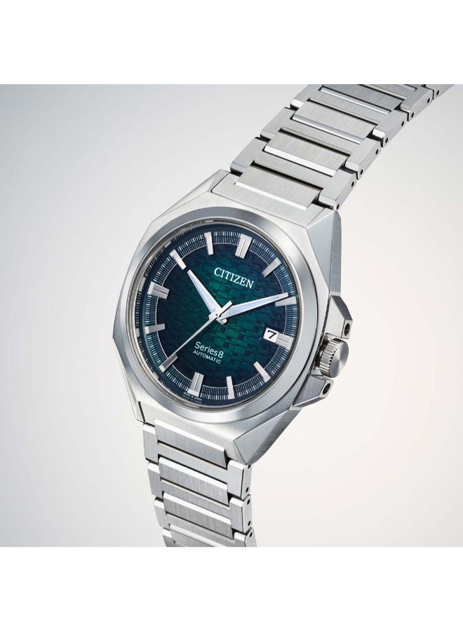 سيتيزن ساعة يد تناظرية من الفولاذ المقاوم للصدأ NB6050-51W - Image 4