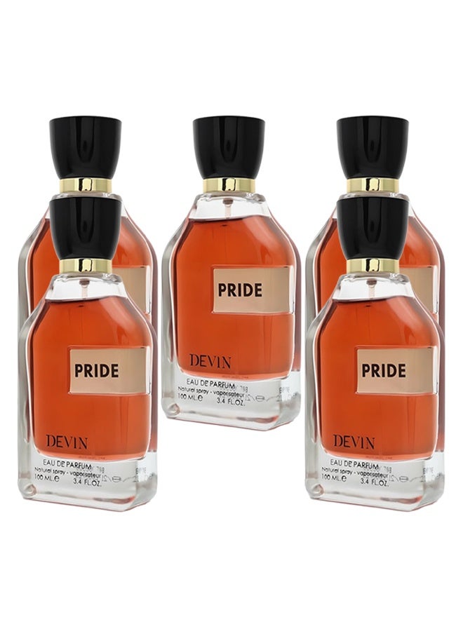 DEVIN 5 Pieces Pride Perfume For Unisex 100ml EDP - Image 1