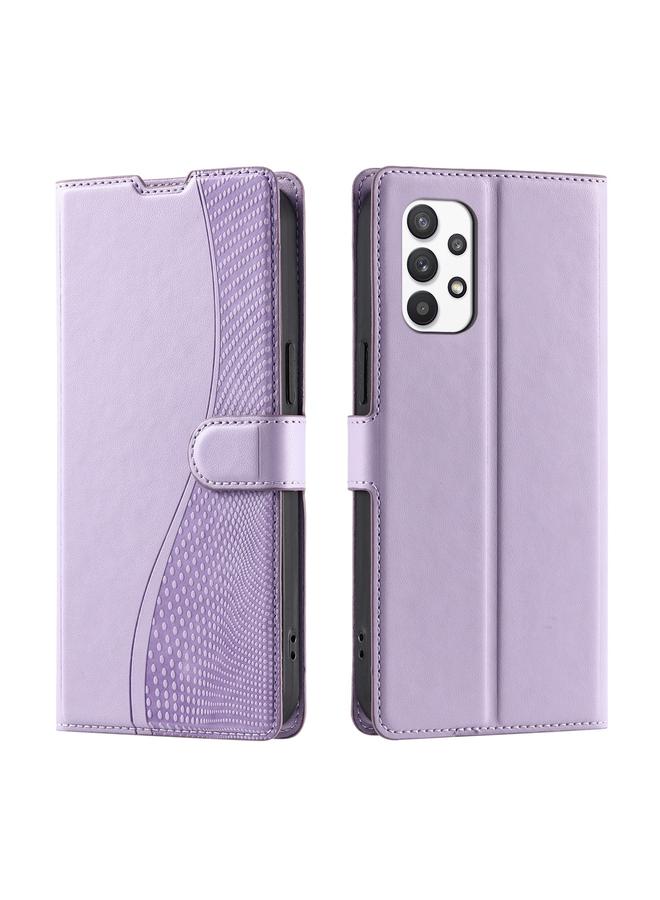 اس-توب جراب جلدي رفيع للغاية منقط لهاتف Samsung Galaxy A32 4G Voltage - Image 1